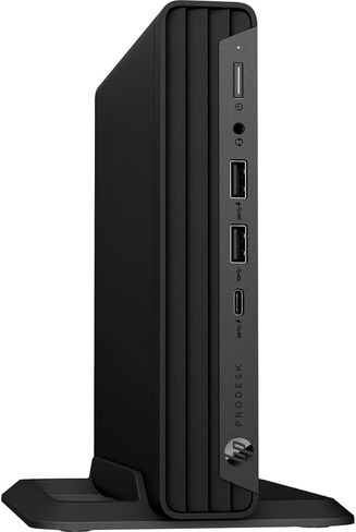 HP ProDesk 400 G6 Desktop Mini PC, Intel Core i5-10500T 2.3GHz, 8GB RAM, 256GB SSD, Windows 10 Pro, Free Upgrade to Windows 11, Wolf Pro Security Edition in Kuwait