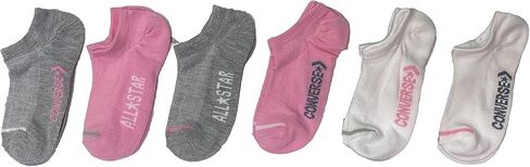 مجموعة من 6 جوارب كلاسيكية خفيفة الوزن للفتيات من Converse in Kuwait