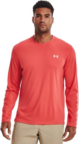 تي شيرت رجالي من Under Armour بأكمام طويلة من نسيج Drift Tide in Kuwait