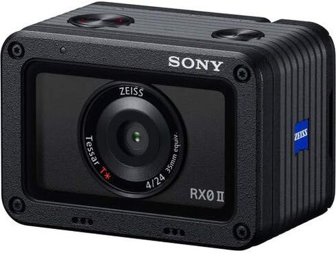 Sony Cyber-Shot DSC-RX0 II Camera DSC-RX0M2 with Soft Bag, Tripod, 2X Extra Batteries, LED Light, 2X 64GB Memory Card, Card Reader, Plus Essential Accessories in Saudi Arabia