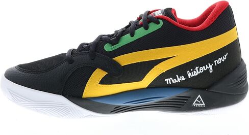 PUMA Mens TRC Blaze Court Black Fives Athletic Basketball Shoes in Saudi Arabia