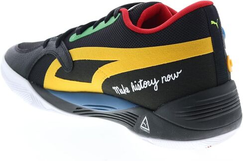 PUMA Mens TRC Blaze Court Black Fives Athletic Basketball Shoes in Saudi Arabia