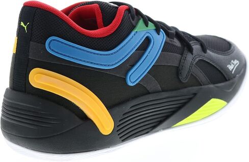 PUMA Mens TRC Blaze Court Black Fives Athletic Basketball Shoes in Saudi Arabia