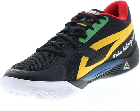 PUMA Mens TRC Blaze Court Black Fives Athletic Basketball Shoes in Saudi Arabia