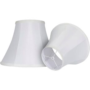 Lamp Shades Set of 2, 10 Inch Lamp Shades for Table Lamps and Nightstand Lamp Shades,Small Lamp Shades Drum Lamp Shade Spider Fitter, Handcrafted Natural Linen Lamp Shades (Black, 6"x14"x10")