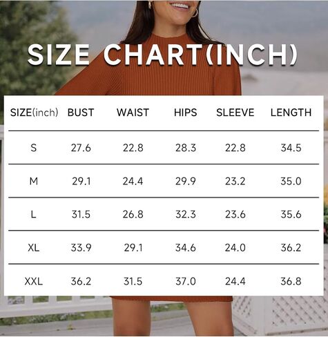 Lueluoye Maternity Sweater Dress for Pregnant Women Turtleneck Puff Sleeve Knit Slim Fit Bodycon Mini Dress in Kuwait