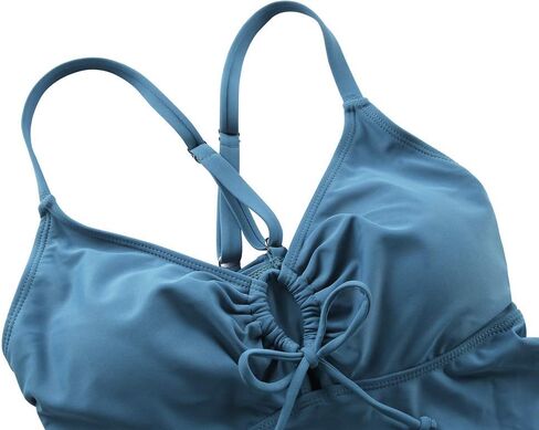 Firpearl Women's Tankini Swimsuits Modest Flowy Crossback Plus Size Bathing Suit Top in Saudi Arabia