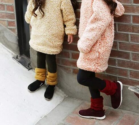 ® Kids Boys Girls Leg Warmers Thick Warm Arm Boot Leg Warmer for Cold Winter in Saudi Arabia