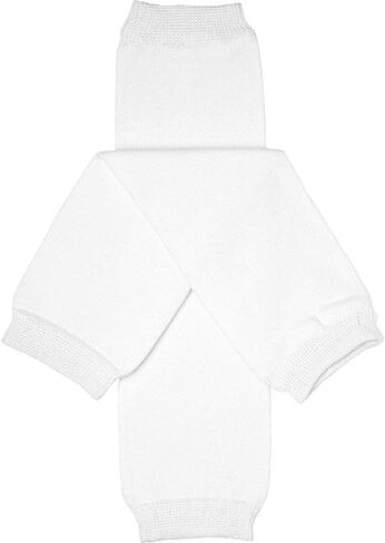 juDanzy Solid White Baby and Toddler Boy and Girl Leg Warmers in Saudi Arabia
