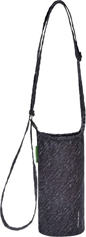 Travelon Clean-Packable Water Bottle Tote-SILVADUR Treated-Gray Heather, One Size in Saudi Arabia