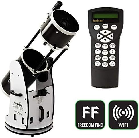Sky-Watcher S11800 GoTo Collapsible Dobsonian 8 بوصة (أبيض) in Kuwait