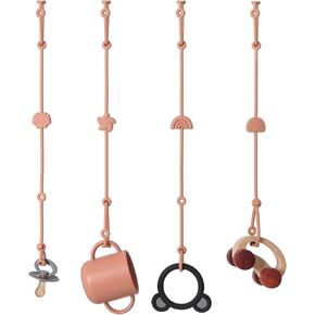 Andy Bear Toy Straps for Kids Toy Safety Straps Silicone High Chair Toys Straps Toddler Bottle Straps for Strollers, High Chair, Car Seat, Stroller Accessories-Shifting Sand in Saudi Arabia