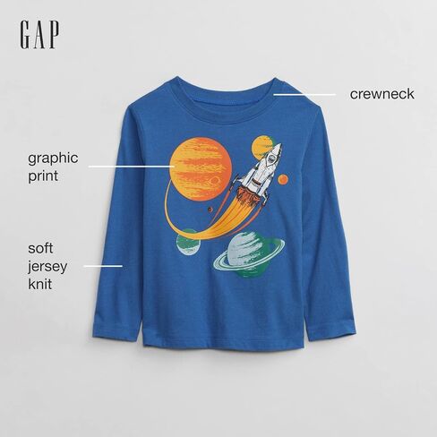 GAP Baby Boys' Long Sleeve Tee in Kuwait