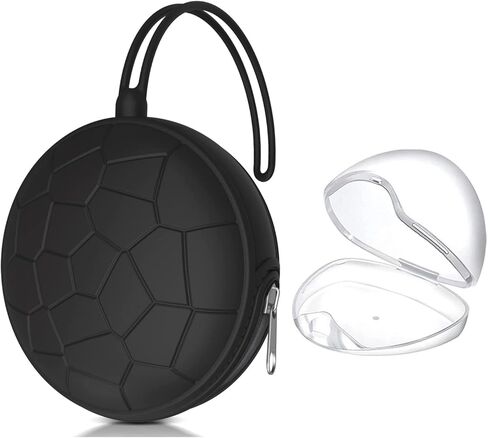 حافظة حامل اللهاية Smlpuame، حاوية تخزين اللهاية المحمولة خالية من مادة BPA، غطاء غطاء لهاية الأطفال من السيليكون لعربة الأطفال، أنشطة السفر الخارجية، سهلة التنظيف (أحمر الخدود) in Kuwait