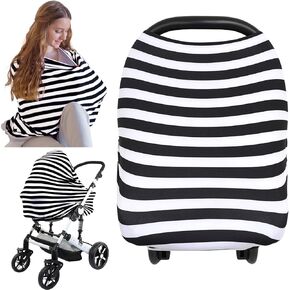 Car Seat Covers for Babies - Nursing Cover, Baby Car Seat Cover, Nursing Covers for Breastfeeding, Carseat Cover Girls, Boy, Breastfeeding Cover, Infant Car Seat Cover, Stroller Cover (Arcadia) in Kuwait