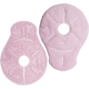 The Breastfeeding Essentials for Nursing Mothers,Soothing Breast Gel Pads,Hot or Cold Gel Packs for Breastfeeding & Pumping, 2 Breast Ice Packs for Breast Augmentation Post Surgery Pain Relief
