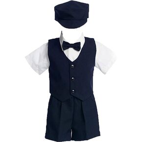 iGirlDress Baby Toddler Boys Nautical Sailor Outfit Short Suit 4 Piece Set in Saudi Arabia