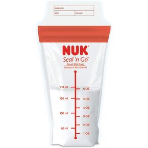 NUK Simply Natural Seal n' Go Breast Milk Bags in Kuwait
