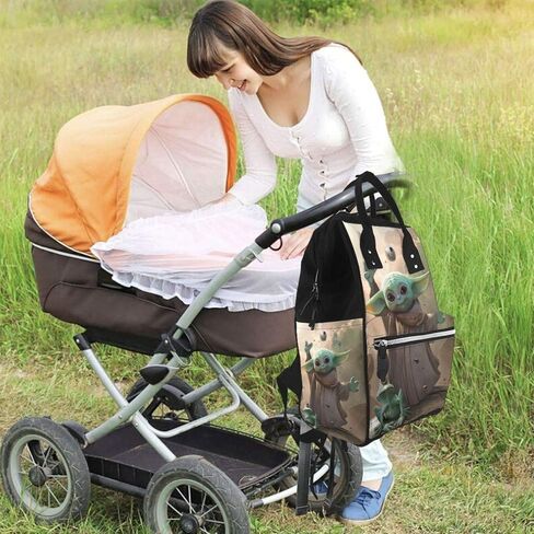 Diaper Bag Mommy Backpack Multifunctional Large Capacity Baby Travel Care Bag in Saudi Arabia