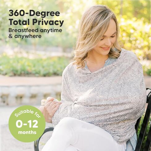 Car Seat Covers for Babies - Nursing Cover, Baby Car Seat Cover, Nursing Covers for Breastfeeding, Carseat Cover Girls, Boy, Breastfeeding Cover, Infant Car Seat Cover, Stroller Cover (Arcadia) in Kuwait