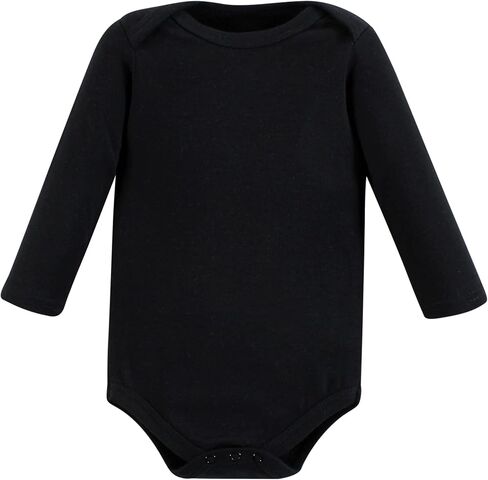 Hudson Baby Unisex Baby Cotton Long-Sleeve Bodysuits, Brown Bear 7-Pack, 9-12 Months in Saudi Arabia