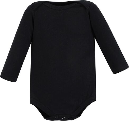 Hudson Baby Unisex Baby Cotton Long-Sleeve Bodysuits, Wild Buffalo 7-Pack, 18-24 Months in Saudi Arabia
