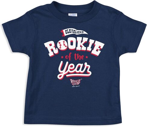Cleveland Baseball Fans. Rookie of The Year Navy Onesie or Toddler Tee (NB-7T) in Saudi Arabia