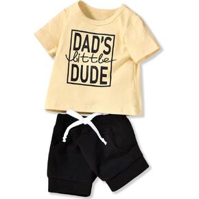 Aalizzwell Newborn Infant Baby Boys Summer Outfit in Saudi Arabia
