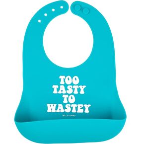 بيلا تونو مريلة اطفال من السيليكون قابلة للتعديل للبنات والاولاد، متينة ومقاومة للماء وخالية من البيسفينول ايه، بتصميم بوب كلوب in Kuwait