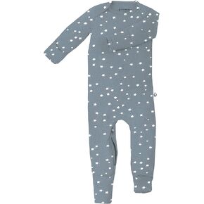 GUNAMUNA Unisex Baby Toddler Ultra-Soft Bamboo Convertible Pajama, Footie Romper Sleeper w/Diaper Zipper for Easy Changing