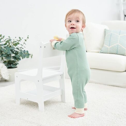 Bafeicao Unisex Baby Boy Girl 2 Pack Rompers Long Sleeve Two Way Zipper Romper One Piece Jumpsuits Clothes Sets in Kuwait