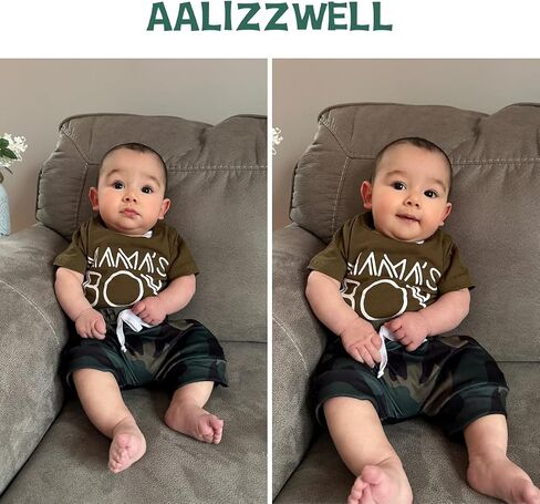 Aalizzwell Newborn Infant Baby Boys Summer Outfit in Saudi Arabia