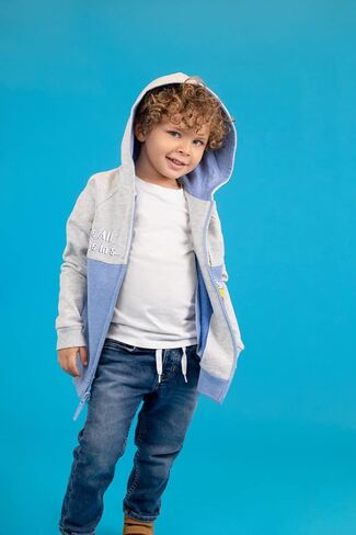 Fleece Zip-Up Hoodie in Kuwait