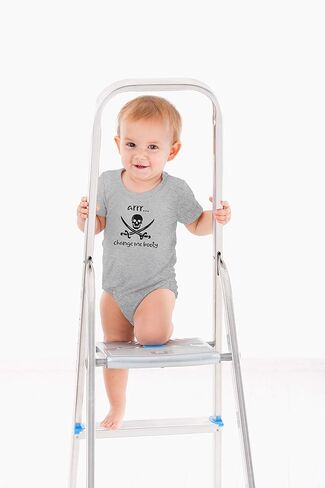 AW Fashions Arrr Change Me Booty - نكتة قرصان مرحة، كابتن رائعتين - بدلة أطفال لطيفة من قطعة واحدة in Kuwait