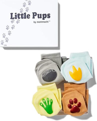 مجموعة هدايا جوارب الأطفال - هدايا استحمام الطفل المحايدة للجنسين ومستلزمات حديثي الولادة التي يجب اقتناؤها - جوارب الرضع من Mommachi in Kuwait