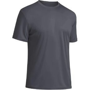 BIYLACLESEN Men's Sun Protection Short Sleeve T-Shirt UPF 50+ Breathable Quick-Dry Performance Shirts Athletic Runing Top