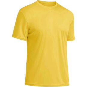 BIYLACLESEN Men's Sun Protection Short Sleeve T-Shirt UPF 50+ Breathable Quick-Dry Performance Shirts Athletic Runing Top