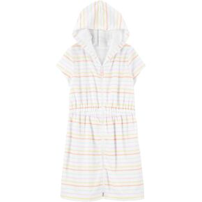 Carter's Girls' Swim Cover-up (12, Multi Pastel Stripes) in Kuwait
