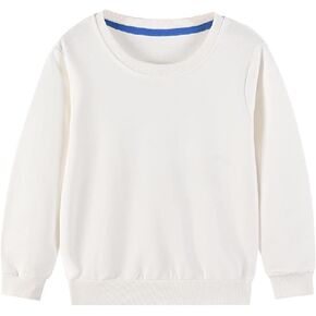 MsGray بنين بنات بلايز رقيقة Crewneck بلوزات طفل رضيع البلوز الصلبة القطن لينة طويلة الأكمام النشطة البلوز in Kuwait