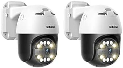 ZOSI 1080p Dome Security Cameras (Hybrid 4-in-1 HD-CVI/TVI/AHD/960H Analog CVBS),2MP Day Night Weatherproof Surveillance CCTV Camera Dome Outdoor/Indoor,Night Vision Up to 80FT in Saudi Arabia