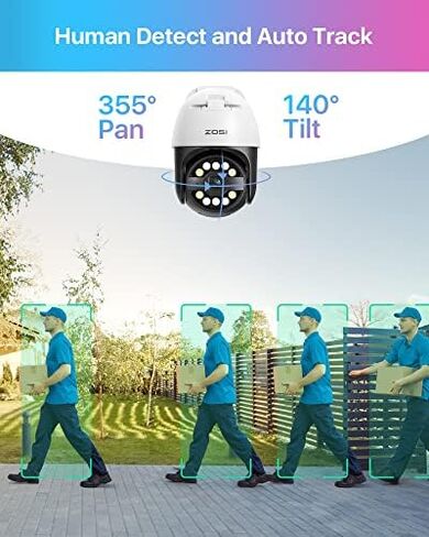 ZOSI 1080p Dome Security Cameras (Hybrid 4-in-1 HD-CVI/TVI/AHD/960H Analog CVBS),2MP Day Night Weatherproof Surveillance CCTV Camera Dome Outdoor/Indoor,Night Vision Up to 80FT in Saudi Arabia