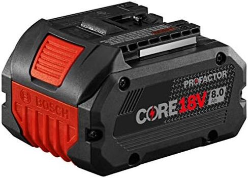 Bosch PROFACTOR 18V SPITFIRE GWS18V-13CB14 Cordless 5-6 In. Angle Grinder Kit & Slide Switch, Includes (1) CORE18V 8.0 Ah Performance Battery + Bosch GBA18V80 CORE18V 8.0 Ah Performance Battery in Saudi Arabia