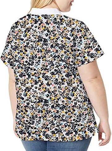 Tommy Hilfiger Women's Classic Short Sleeve Polo (Standard and Plus Size) in Saudi Arabia
