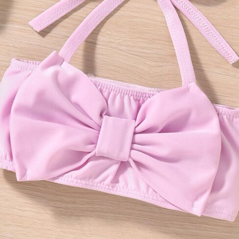 Aalizzwell Baby Girl 2-Piece Bikini Swimsuit with Hat in Saudi Arabia