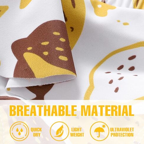 DEFAHN طفل رضيع ملابس سباحة للفتيات قطعتين بيكيني الرسن المحاصيل الأعلى ثوب السباحة الصيف ملابس السباحة Tankini مجموعة in Kuwait