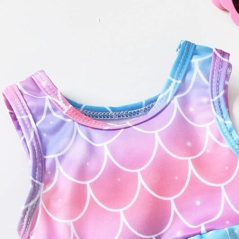 Aalizzwell Toddler Baby Girl Bathing Suit Two Piece Swimsuit Bikini Beach Wear in Kuwait
