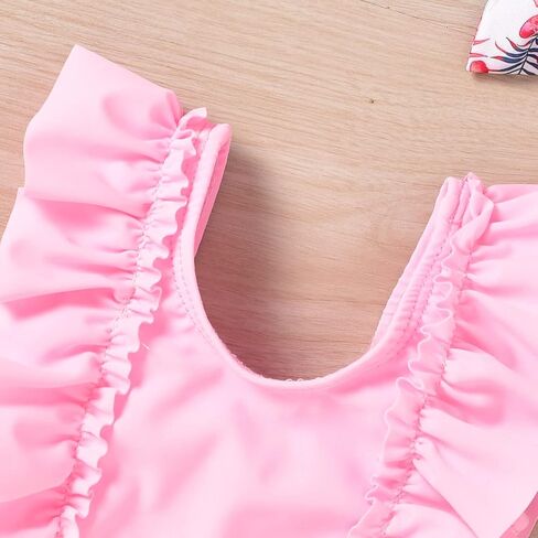 Aalizzwell Infant Baby Girl Bikini Swimsuit with Headband in Kuwait