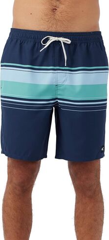 O'NEILL Men's 18" Santa Cruz Volley Board Shorts - Men's Swim Trunks with Fast-Drying Stretch Fabric and Pockets in Saudi Arabia