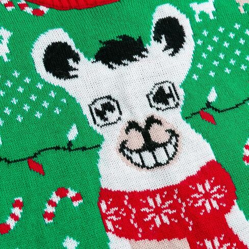 Simplee kids Ugly Christmas Sweater Family Matching Outfits for Holiday Party Knitted Pullover in Saudi Arabia