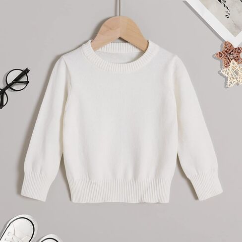 YOUNGER STAR Toddler Baby Girls Boys Knit Sweater Pullover Long Sleeve Sweatshirt Fall Winter Clothes in Saudi Arabia